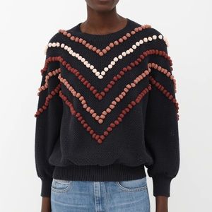 THE GREAT. Bobble sweater